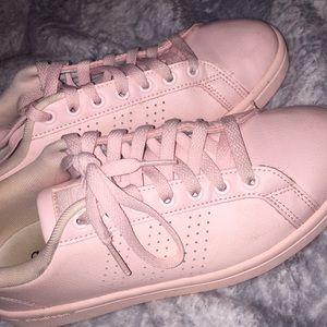 Light Pink Adidas Cloud Foam Shoes Women
